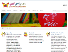 Tablet Screenshot of jumprattleroll.com